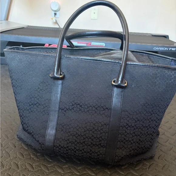 Vintage Coach 3602 Large Signature Tote Bag - Picture 3 of 11